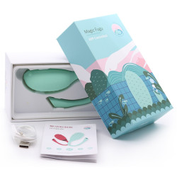 Magic Motion Oeuf vibrant Fugu Contrôle à distance 7 x 3.5 cm Vert